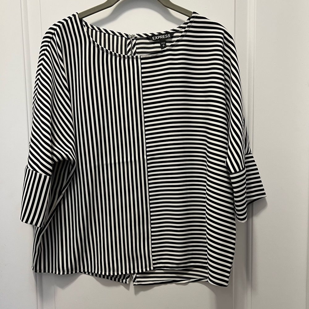 Express Striped Blouse
